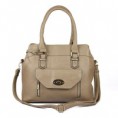 Bolsa Alça Transversal Mão Ombro Star Bag Natural Camel 